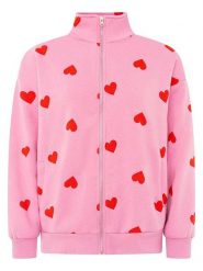 Zwillingsherz Bluza w kolorze jasnoróżowym rozmiar: XXL. Różowe bluzy damskie Zwillingsherz, xxl, bez wzorów, bez kaptura. Za 195.45 zł.