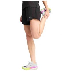Spodenki do biegania damskie PUMA Run Velocity 5". Czarne spodenki sportowe damskie Puma, na lato, s, bez wzorów, z materiału, do biegania. Za 129.99 zł.