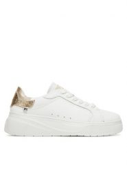Rieker Revolution Lifestyle Sneakersy W2303-80 Biały. Białe obuwie sportowe damskie Rieker Revolution Lifestyle, ze skóry, bez zapięcia. Za 389.99 zł.