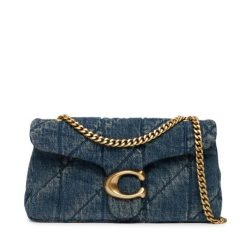 Torebka Coach. Niebieskie torebki klasyczne damskie Coach, bez dodatków. Za 2,509.00 zł.