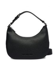 LOVE MOSCHINO Torebka JC4018PP1OLT000B Czarny. Czarne torebki klasyczne damskie Love Moschino, ze skóry, bez dodatków. Za 939.99 zł.