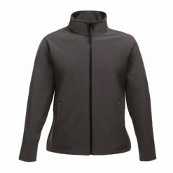 Kurtka Softshellowa Damska Do Druku Ablaze. Czarne kurtki damskie Regatta, xl, bez wzorów, bez kaptura. Za 117.99 zł.