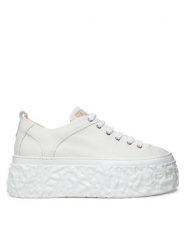 AGL Sneakersy Magma D776001PGKA076A634 Biały. Białe obuwie sportowe damskie AGL, ze skóry, bez zapięcia. Za 1,479.00 zł.