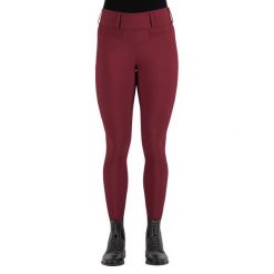 Damskie legginsy jeździeckie z pełną przyczepnością Euro-Star Enforce. Czerwone legginsy damskie EURO-STAR, l, bez wzorów, z materiału. Za 538.00 zł.
