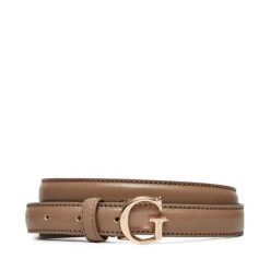 Pasek Damski Guess. Brązowe paski damskie Guess, z aplikacjami. Za 169.99 zł.