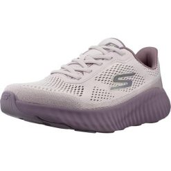 Buty SKECHERS GO RUN NOW SPECTA Fioletowy. Fioletowe obuwie trekkingowe damskie Skechers, z materiału, bez zapięcia. Za 344.99 zł.