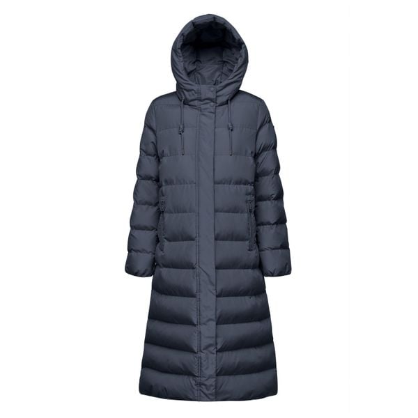 Kurtka GEOX W ANYLLA E Czarny. Czarne kurtki damskie Geox, bez wzorów, z tkaniny, bez kaptura. Za 587.99 zł.