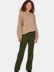 SAINT TROPEZ Sweter "Saint Tropez" w kolorze karmelowym rozmiar: S. Brązowe swetry klasyczne damskie Saint Tropez, s, bez kołnierzyka. Za 74.72 zł.