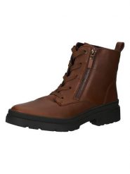 Ara Shoes Skórzane botki w kolorze brązowym rozmiar: 41. Brązowe botki damskie Ara Shoes, z materiału, bez obcasa, bez zapięcia. Za 212.80 zł.