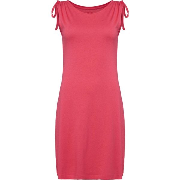 Sukienka damska LOAP Asanura róż XS. Czerwone sukienki damskie Lolë, bez wzorów, eleganckie, bez ramiączek. Za 153.99 zł.