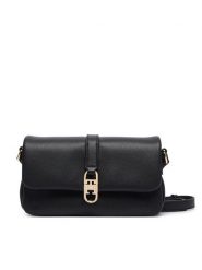 Tommy Hilfiger Torebka Th Libre Mini Crossover AW0AW19198 Czarny. Czarne listonoszki damskie Tommy Hilfiger, bez wzorów, ze skóry, bez dodatków. Za 529.99 zł.
