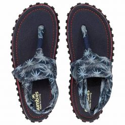 Sandały damskie GUMBIES SLINGBACK SANDAL. Niebieskie sandały damskie Gumbies, bez wzorów, bez obcasa, bez zapięcia. Za 114.99 zł.