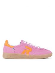 Rieker Revolution Lifestyle Sneakersy W2200-31 Różowy. Czerwone obuwie sportowe damskie Rieker Revolution Lifestyle, ze skóry, bez zapięcia. Za 379.99 zł.