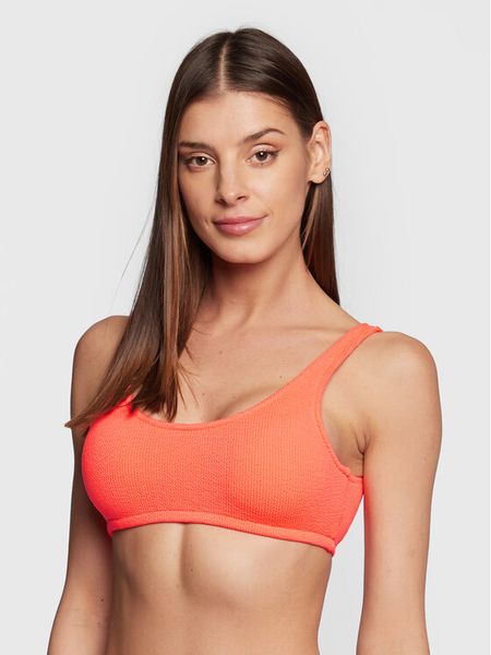 Banana Moon Góra od bikini Justin Scrunchy JAA13 Pomarańczowy. Brązowe bikini Banana Moon, bez wzorów, z syntetyku. Za 199.99 zł.