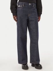 Calvin Klein Jeans Jeansy LV047H794G Granatowy Baggy Fit. Niebieskie jeansy damskie Calvin Klein Jeans. Za 449.99 zł.