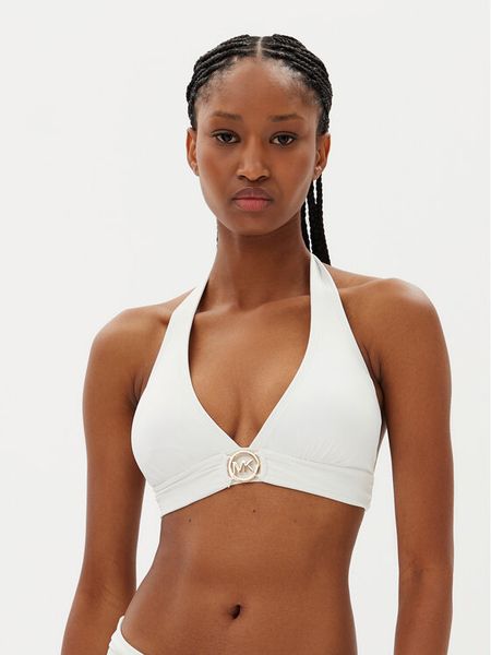 MICHAEL Michael Kors Góra od bikini MM7M275 Biały. Białe bikini MICHAEL Michael Kors, bez wzorów, z syntetyku. Za 429.99 zł.