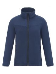 Regatta Kurtka polarowa "Florena" w kolorze granatowym rozmiar: 42. Niebieskie kurtki damskie Regatta, bez wzorów, z polaru, bez kaptura. Za 145.60 zł.