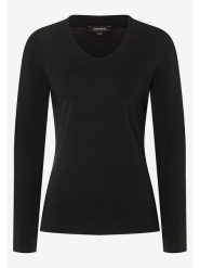 More & More Koszulka w kolorze czarnym rozmiar: 40. Czarne koszulki damskie More & More, bez wzorów, bez kołnierzyka, bez ramiączek. Za 83.22 zł.