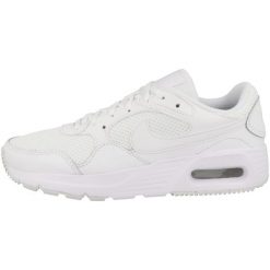 Buty do chodzenia damskie Nike Wmns Air Max SC. Białe obuwie sportowe damskie Nike, z materiału, bez zapięcia, do biegania, nike air max. W wyprzedaży za 476.90 zł.