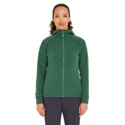 Bluza z kapturem damska Rab Nexus Hoody z kapturem. Czarne bluzy damskie RAB, l, bez wzorów, z kapturem. Za 314.99 zł.