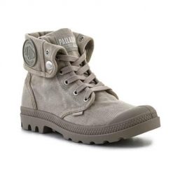 Buty do chodzenia damskie Palladium 92353365M. Zielone obuwie sportowe damskie Palladium, z materiału, bez zapięcia, trekkingowe. Za 535.00 zł.