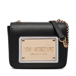 Torebka LOVE MOSCHINO. Czarne listonoszki damskie Love Moschino, bez wzorów, bez dodatków. Za 939.99 zł.