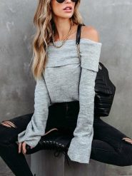 LA Angels Koszulka w kolorze szarym rozmiar: S. Szare koszulki damskie LA Angels, s, bez wzorów, bez kołnierzyka, bez ramiączek. Za 126.99 zł.