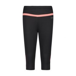 Damskie legginsy 3/4 CMP. Czarne legginsy damskie CMP, bez wzorów. Za 250.00 zł.