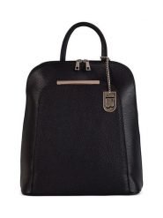 Lucca Baldi Skórzany plecak "Cervia" w kolorze czarnym - 35 x 33 x 12 cm rozmiar: onesize. Czarne plecaki Lucca Baldi, bez wzorów, z materiału. Za 333.81 zł.