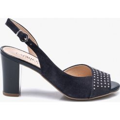 Caprice - Sandały. Szare sandały damskie Caprice, z gumy. W wyprzedaży za 199.90 zł.