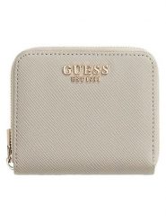 Guess Portfel w kolorze beżowym - 14 x 9 x 3 cm rozmiar: onesize. Brązowe portfele damskie Guess, z aplikacjami, z materiału. Za 188.80 zł.