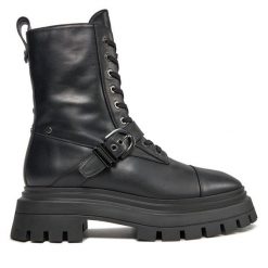 Trapery Stuart Weitzman. Czarne trapery damskie Stuart Weitzman, bez zapięcia. Za 3,349.00 zł.