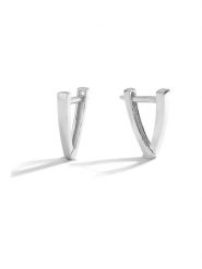 Miu Silver Srebrne kolczyki rozmiar: onesize. Szare kolczyki damskie Miu Silver, srebrne. Za 78.47 zł.