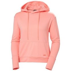 Bluza damska z kapturem Helly Hansen Lifa Tech Lite. Czerwone bluzy damskie Helly Hansen, bez wzorów, z kapturem. Za 401.50 zł.