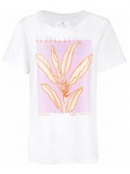 LIEBLINGSSTÜCK Koszulka "Daliah" w kolorze białym rozmiar: 4XL. Białe bluzki damskie LIEBLINGSSTÜCK, xl, bez wzorów, z bawełny, bez kołnierzyka, bez ramiączek. Za 79.03 zł.
