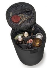 Puccini Kosmetyczka "Infinity" w kolorze czarnym - 14 x 19 cm rozmiar: onesize. Czarne kosmetyczki damskie Puccini, bez wzorów, z materiału. Za 126.15 zł.