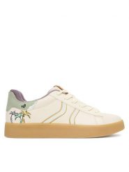 Aldo Sneakersy Dinasami01 14038442 Beżowy. Brązowe obuwie sportowe damskie ALDO, ze skóry, bez zapięcia. Za 379.99 zł.