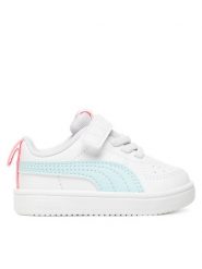 Puma Sneakersy Rickie Ac+ Inf 384314 42 Biały. Białe buty sportowe dziewczęce Puma, bez wzorów, ze skóry, bez zapięcia. Za 119.99 zł.