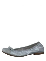 Tamaris Baleriny w kolorze srebrnym rozmiar: 36. Szare balerinki damskie Tamaris, bez wzorów. Za 52.30 zł.