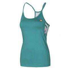 Damski tank top Ocun Artista green. Zielone koszulki sportowe damskie Ocun, xl, bez wzorów, bez ramiączek. Za 186.50 zł.