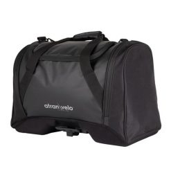 Torba sportowa Atranvelo Pulse AVS 36 l, jedna sakwa. Czarne torby sportowe ATRAN VELO, bez wzorów. Za 314.45 zł.
