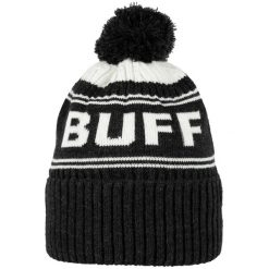 Czapka wywijana BUFF Knitted Beanie Hido. Białe czapki damskie Buff, bez wzorów. W wyprzedaży za 89.96 zł.
