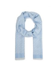 Liu Jo Szal 2A6001 T0300 Błękitny. Niebieskie szaliki damskie Liu Jo, bez wzorów, z wiskozy. Za 249.99 zł.