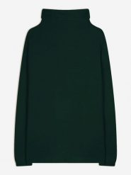 Just Cashmere Kaszmirowy golf "Blantyre" w kolorze ciemnozielonym rozmiar: L. Zielone golfy damskie Just Cashmere, l, bez wzorów, z kaszmiru, bez ramiączek. Za 434.99 zł.