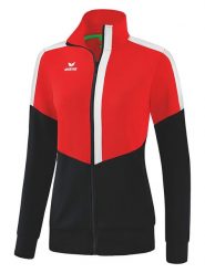 Erima Kurtka sportowa "Squad Worker" w kolorze czerwono-czarnym rozmiar: 34. Czarne kurtki sportowe damskie Erima, bez wzorów, z materiału, bez kaptura. Za 83.42 zł.