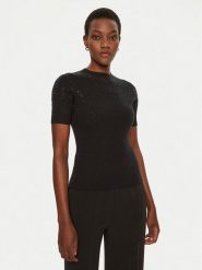 Marciano Guess Sweter 5RGR14 5821Z Czarny Regular Fit. Czarne swetry klasyczne damskie Marciano Guess, xs, z wiskozy, bez kołnierzyka. Za 459.99 zł.