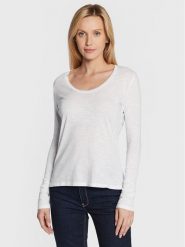 American Vintage Bluzka Jacksonville JAC49H22 Biały Regular Fit. Białe bluzki damskie American Vintage, xs, bez wzorów, z bawełny, vintage, bez kołnierzyka, bez ramiączek. Za 239.99 zł.