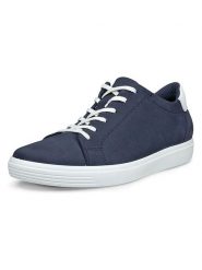 Ecco Skórzane sneakersy "Classic" w kolorze granatowo-białym rozmiar: 40. Białe obuwie sportowe damskie ECCO, bez zapięcia. Za 297.26 zł.