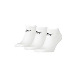 PUMA Skarpety Stopki 3-Pack 94710906. Białe skarpetki damskie Puma, bez wzorów. Za 36.99 zł.