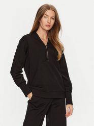 ACCESS FASHION Bluza 44-2143-749 Czarny Regular Fit. Czarne bluzy damskie ACCESS FASHION, s, bez wzorów, z syntetyku, bez kaptura. Za 399.99 zł.